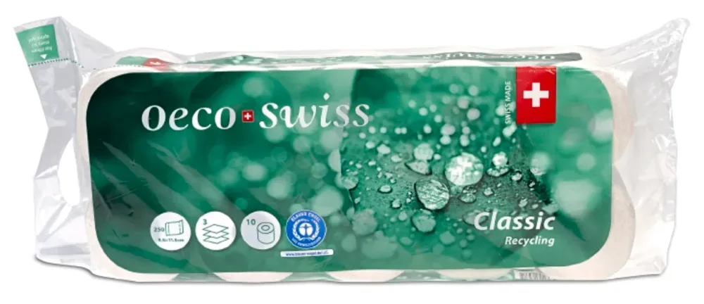 Oeco swiss Toilettenpapier Rolle (10 Stk)