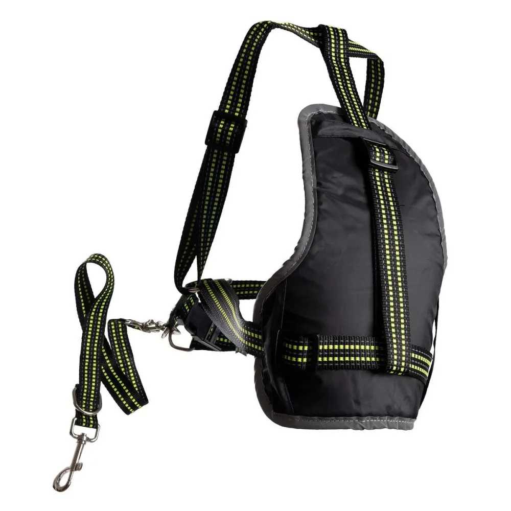 Freezack Auto-Sicherheitsgeschirr schwarz, Bauchlänge 24-32cm (1 Stk)