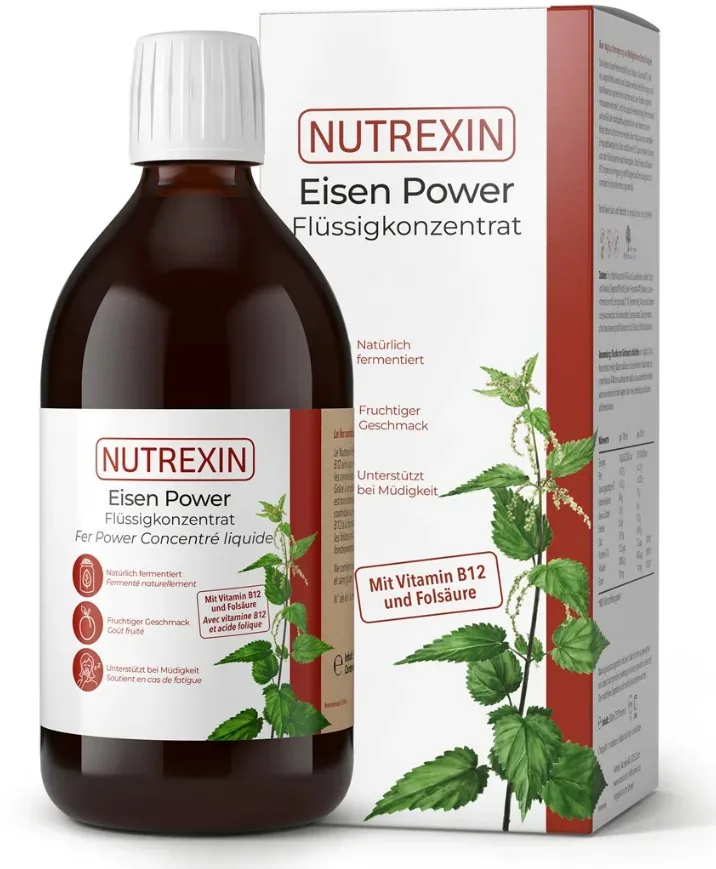 Nutrexin Eisen Power Flüssig Konzentrat (500ml)
