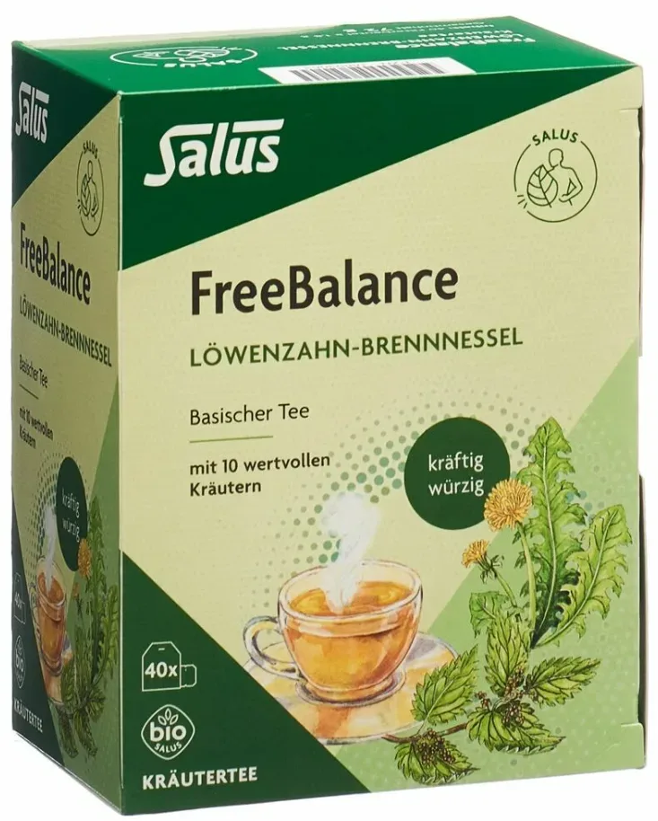 Salus FreeBalance Löwenzahn-Brennnessel Tee Bio (40 Beutel)