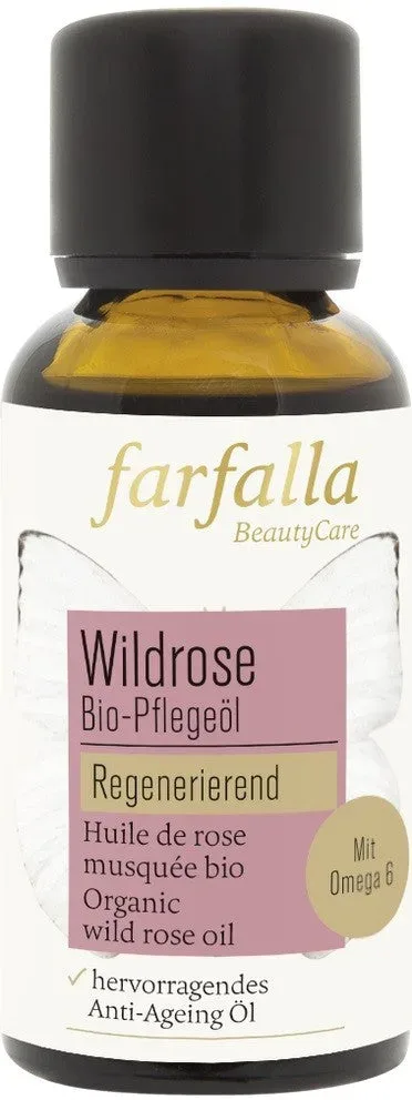farfalla - Wildrose Bio-Pflegeöl, 30 ml