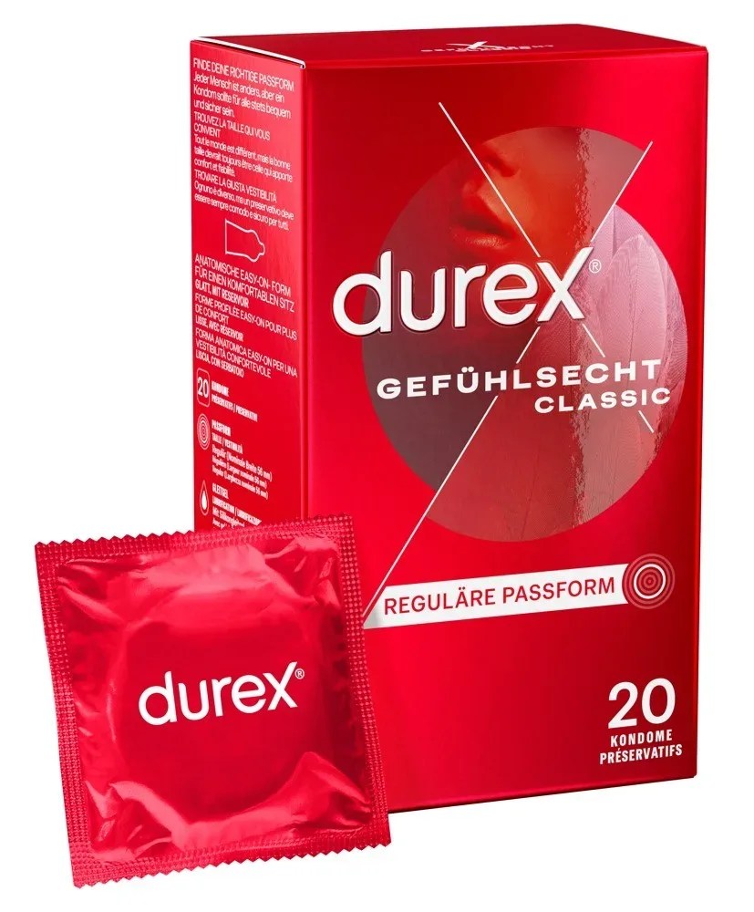 Durex - Gefühlsecht Classic, 20Stück