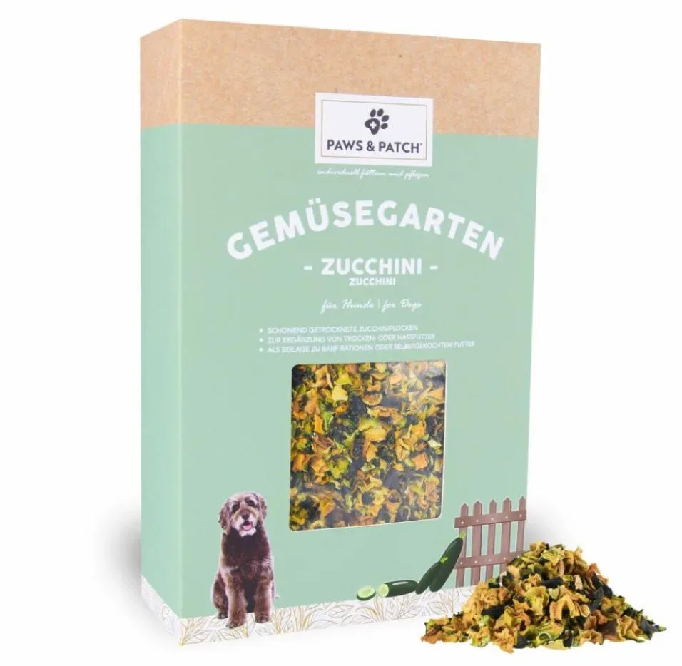 Paws and Patch Zucchiniflocken Hunde (700g)