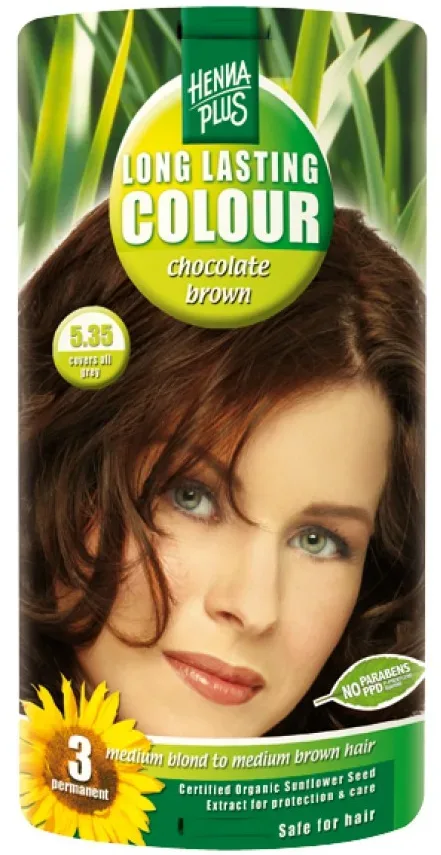 HENNA PLUS Long Lasting Colour 5.35 Schokoladenbraun (1 Stk)