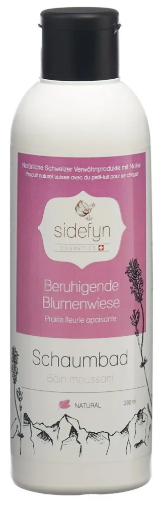 sidefyn Schaumbad Beruhigende Blumenwiese (200ml)