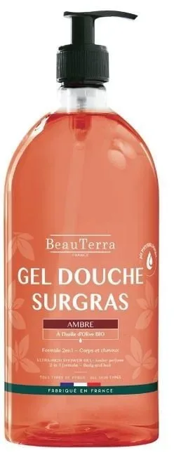 BeauTerra reichhaltiges Duschgel Bernstein (1000ml)