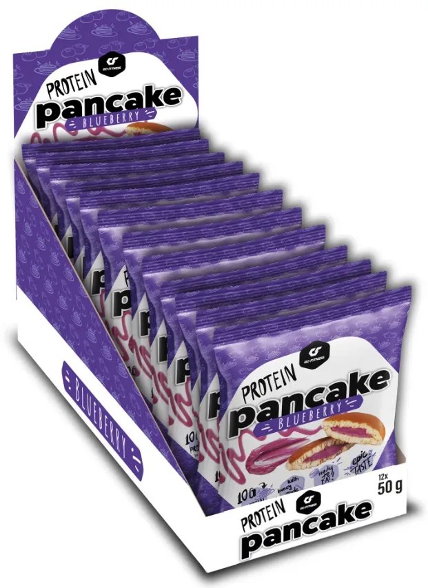 GO FITNESS Protein Pancake Blueberry (12x50g)