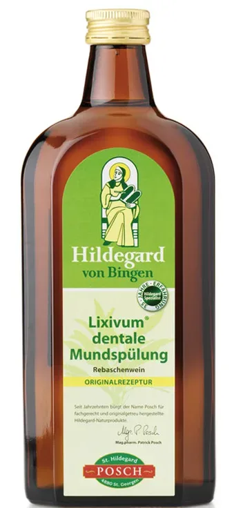 POSCH Lixivum, dentale Mundspülung, nach Hildegard von Bingen (500ml)