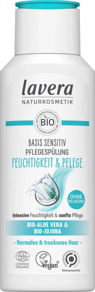 Lavera - Spülung basis sensitiv Feuchtigkeit, 200 ml
