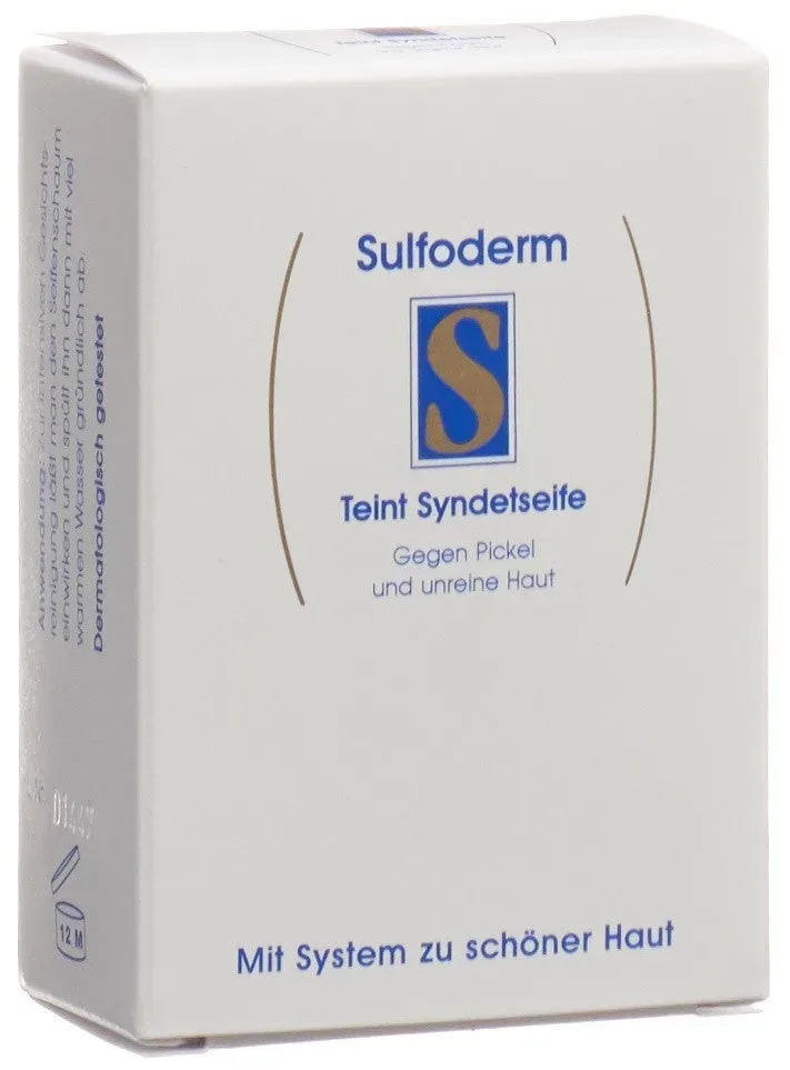 Sulfoderm S Teint Syndetseife (100g)