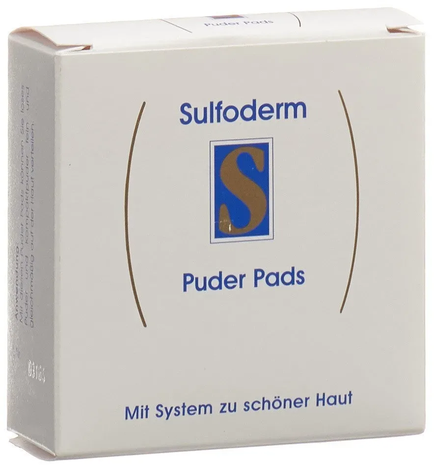 Sulfoderm S Puder Pads (3 Stk)