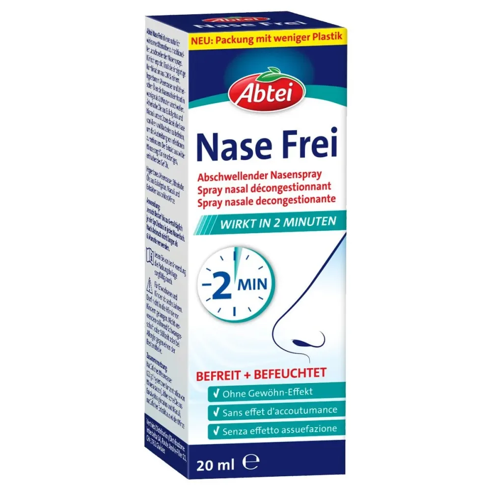 Abtei Nase Frei Abschwellendes Nasenspray