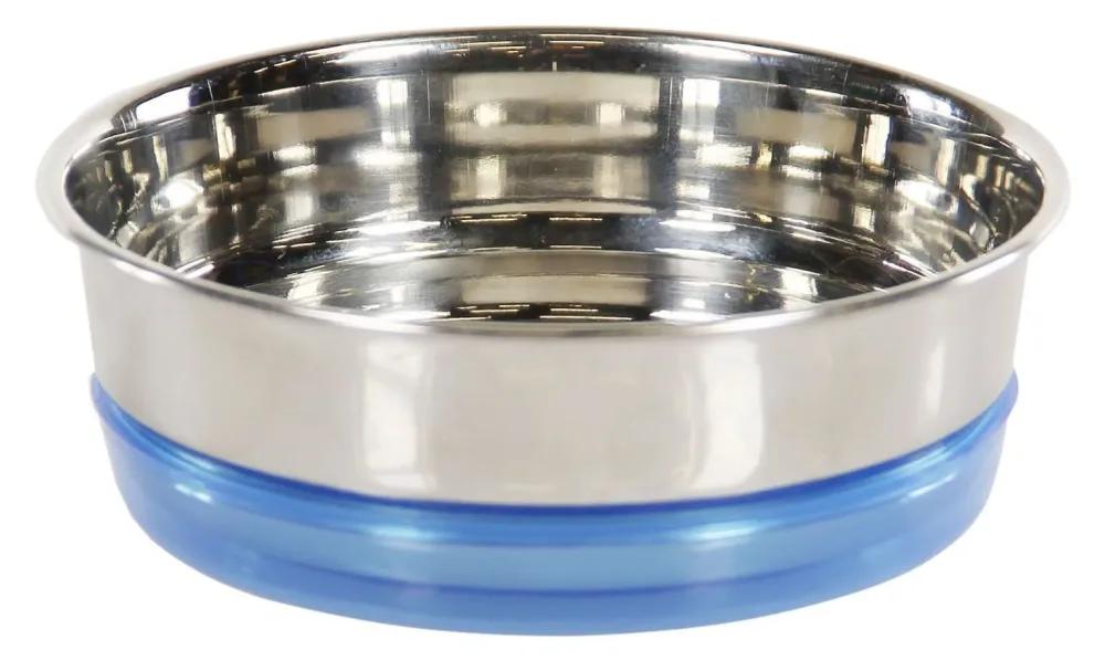 Swisspet Edelstahlnapf Color, Small, blau (1 Stk)
