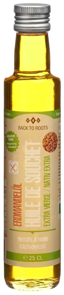 BACK TO ROOTS Erdmandeln Öl Bio (25cl)