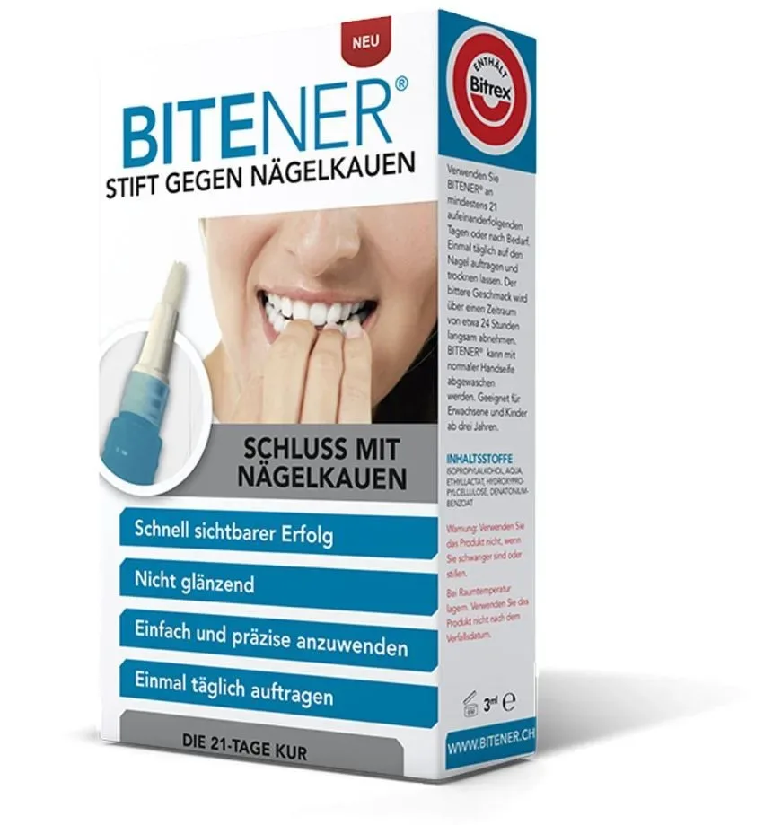 Bitener Stift gegen Nägelkauen mit Bitrex (3ml)