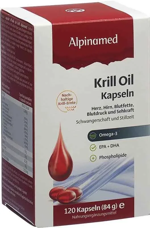 Alpinamed Krill Oil Kapseln (120 Stk)