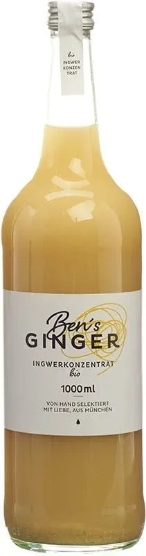 Ben's GINGER Ingwerkonzentrat Bio (1000ml)