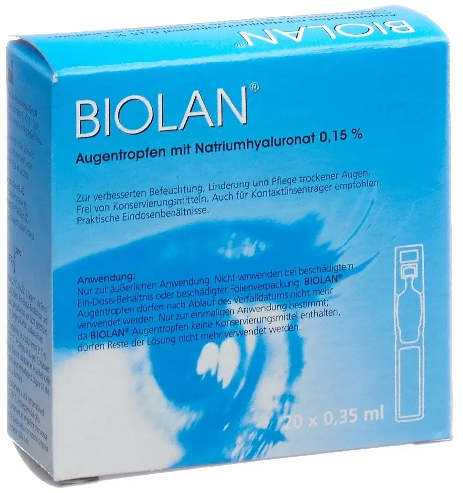 Biolan 20x0.35ml  | Augentropfen