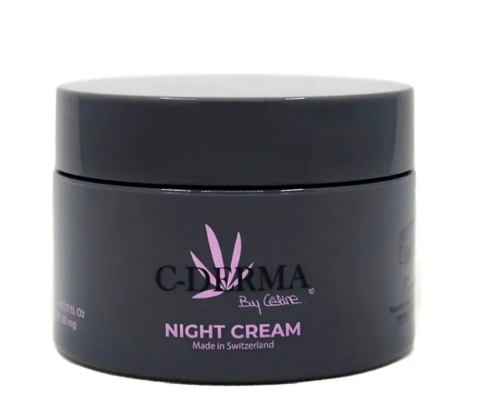 C-Derma by Céline - Nachtcreme, 50 ml, Weiss