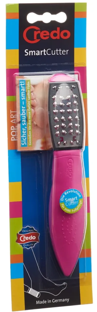 Credo SmartCutter Hornhautentferner, PopArt