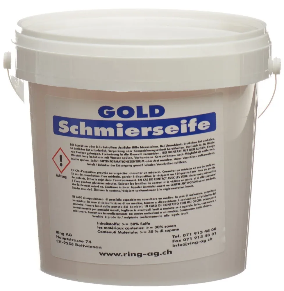 GOLD Schmierseife fest (1kg)