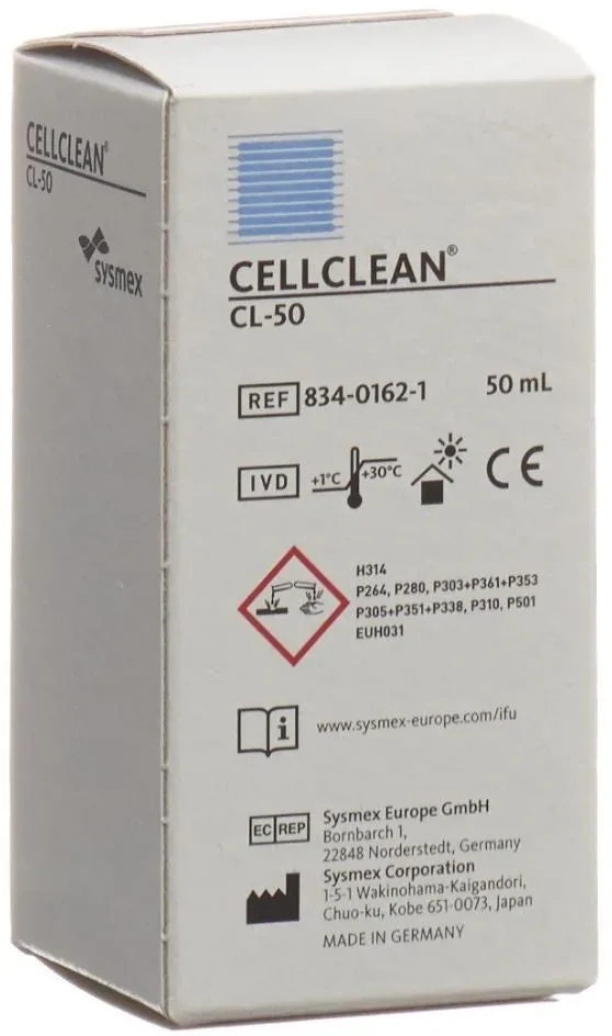 Cellclean Reinigungslösung für Sysmex CL-50 (50ml)