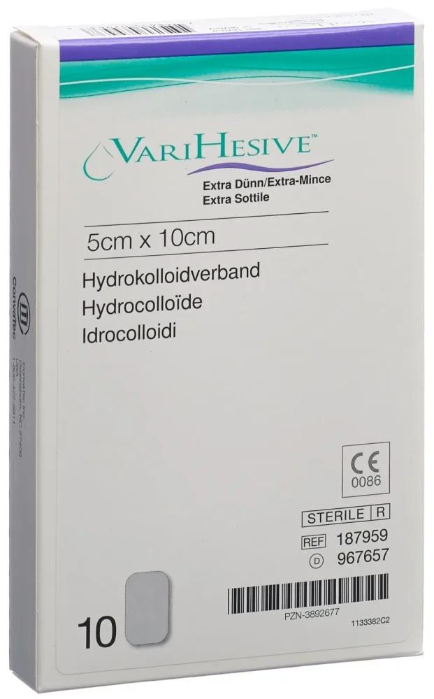 VariHesive Verband 5x10cm extra dünn (10 Stk)