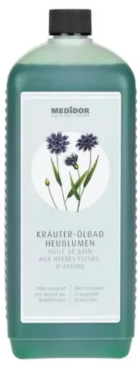 MEDiDOR Kräuterölbad Heublumen (1 Liter)