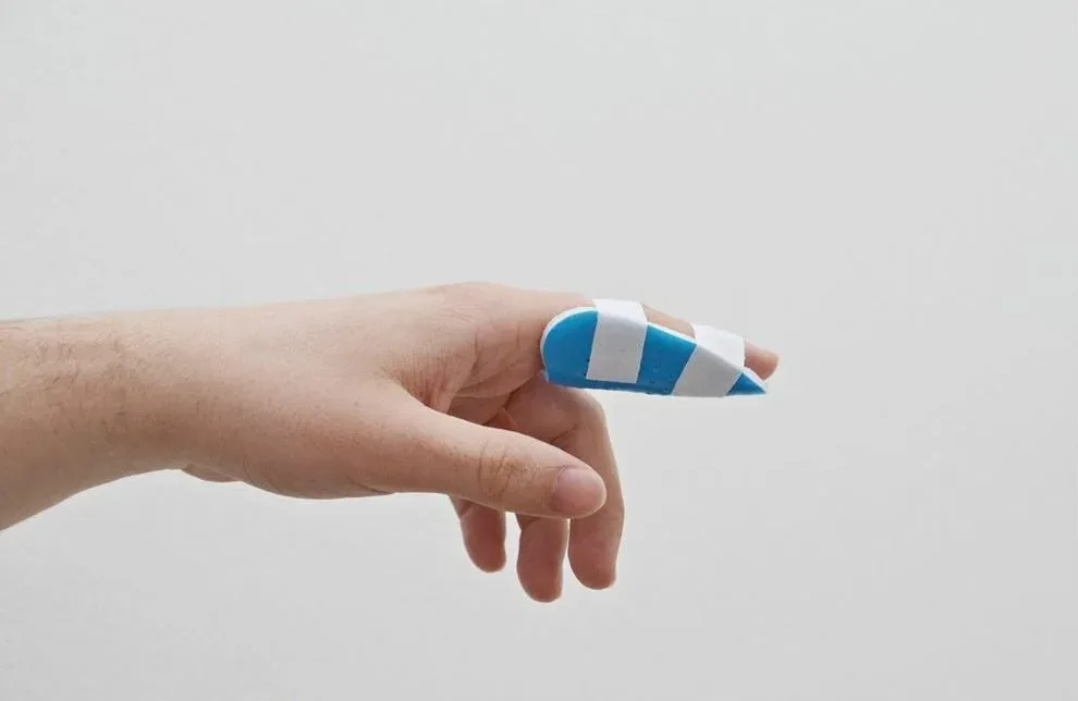 Chrisofix Fingerschiene, DIP+PIP, Grösse S, verformbar (1 Stk)