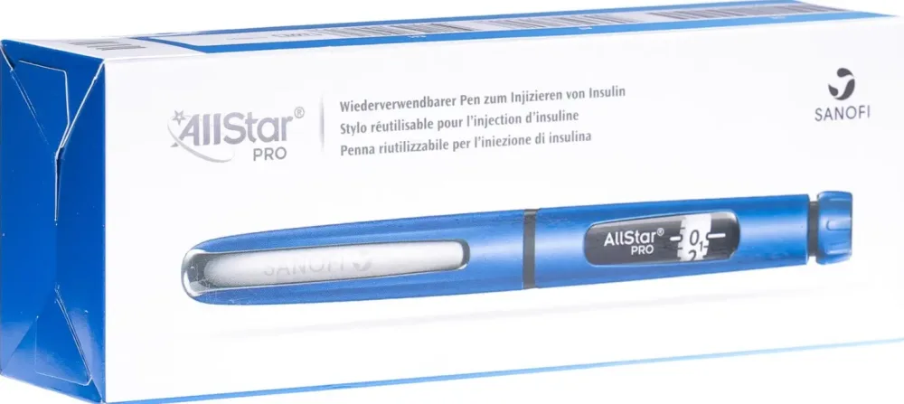 AllStar PRO Wiederverwendbarer Pen blau (1 Stk)