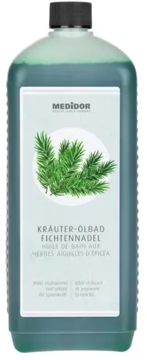 MEDiDOR Kräuterölbad Fichtennadel (1 Liter)