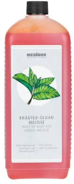 MEDiDOR Kräuterölbad Melisse (1 Liter)