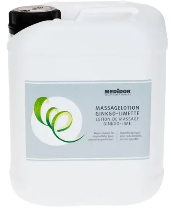 MEDiDOR Massagelotion Ginkgo-Limette (5 Liter)