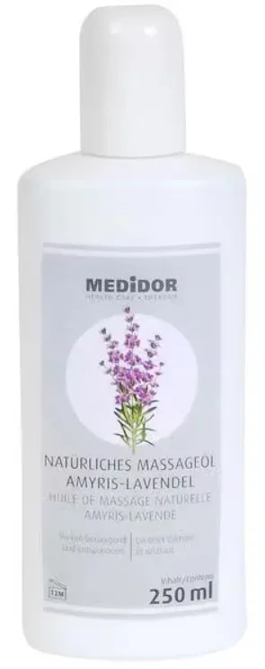 MEDiDOR Massageöl Amyris-Lavendel (250ml)