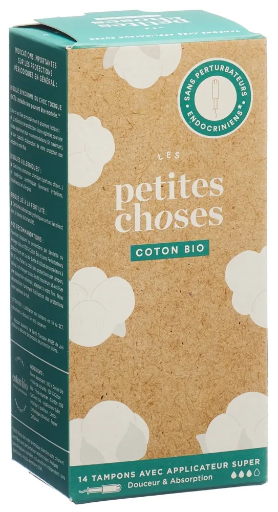 Les petites choses Bio-Tampon super, mit Applikator (14 Stk)