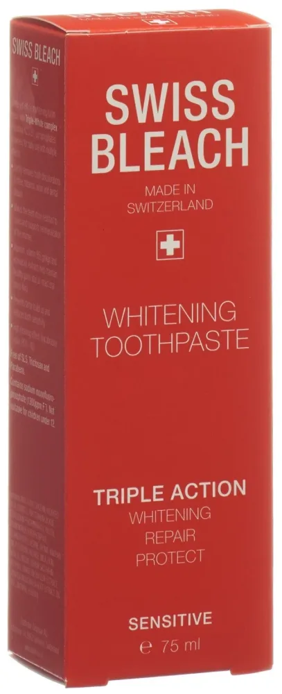 SWISSBLEACH Whitening Zahncreme (75ml)