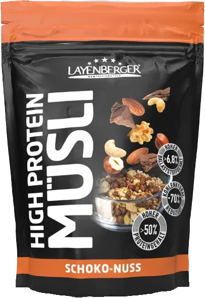 Layenberger High Protein-Müsli Schoko-Nuss (390g)