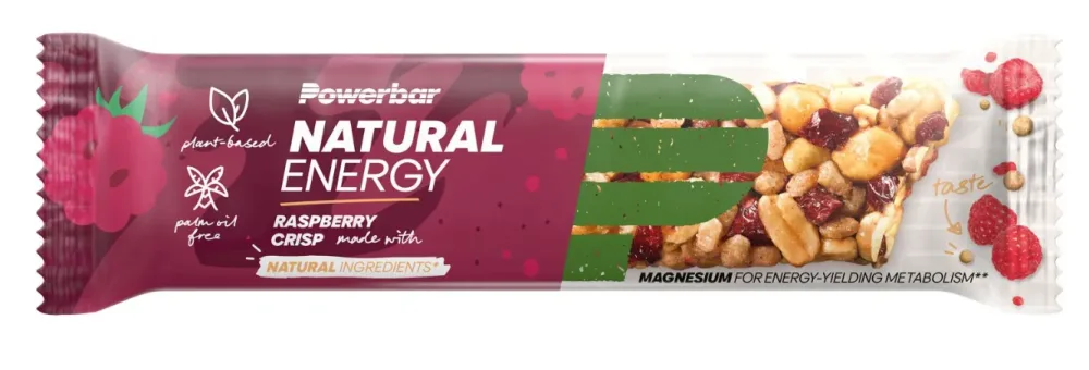 Powerbar Natural Energy Cereal Bar Raspberry Crisp (40g)