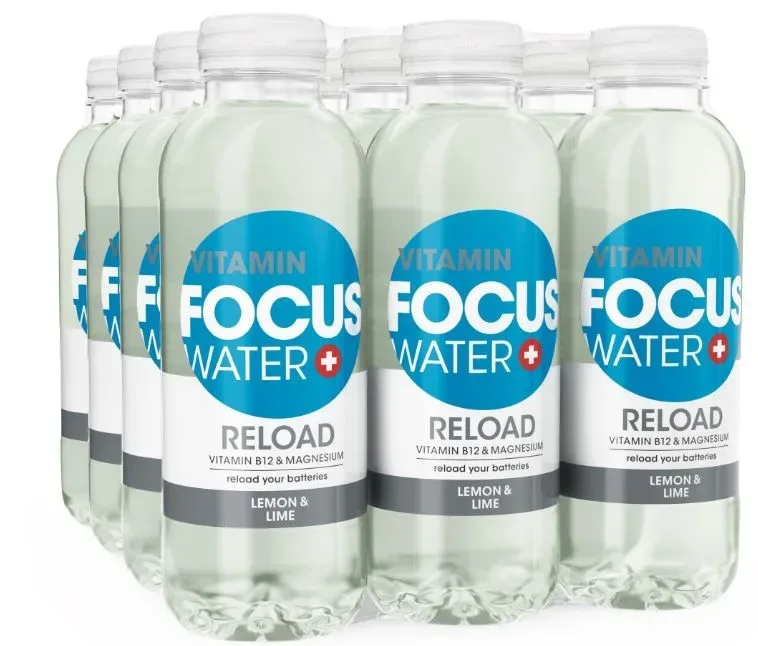 FOCUS WATER Reload Zitrone/Limette (12x50cl)