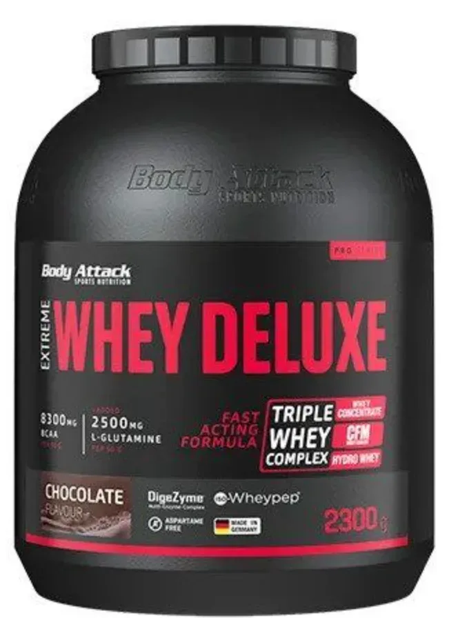 Body Attack Extreme Whey Deluxe Chocolate (2300g)