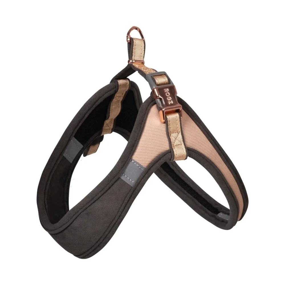 rogz Urban Fast-Fit Hundegeschirr goldbeige, Brustlänge 36cm, Bauchumfang 43-50cm (1 Stk)