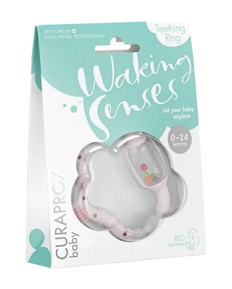 CURAPROX Baby Beissring rosa (neu)