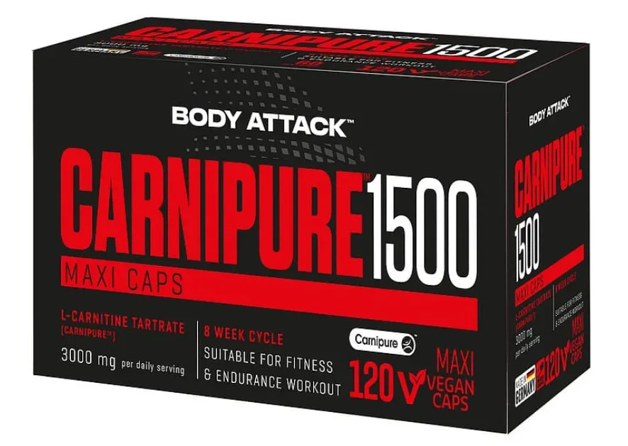 Body Attack Carnipure 1500 Maxi Caps (120 Stk)