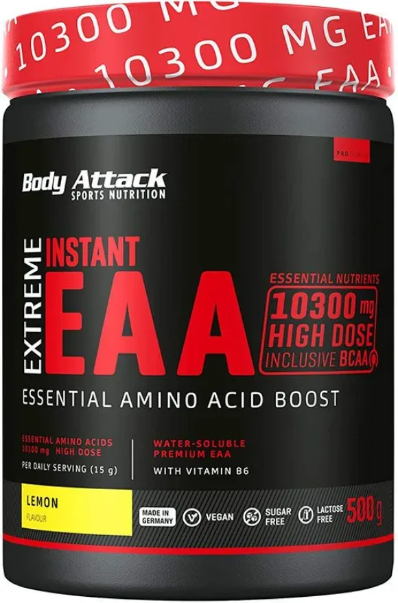 Body Attack Extreme Instant EAA Lemon (500g)