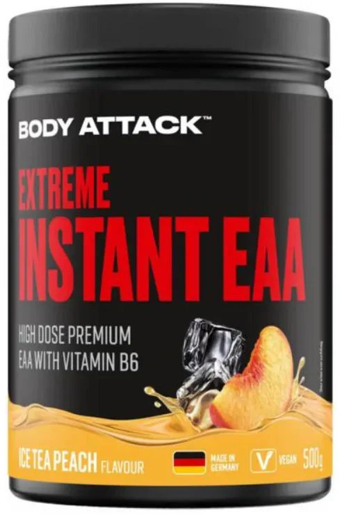 Body Attack Extreme Instant EAA Ice Tea Peach (500g)