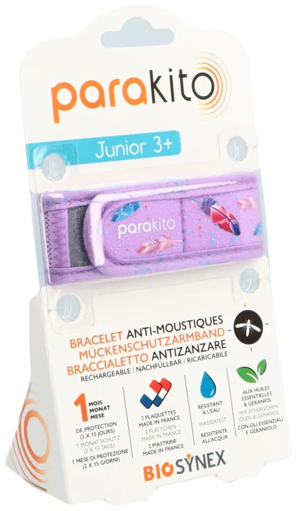 parakito Mückenarmband Junior Federn (1 Stk)