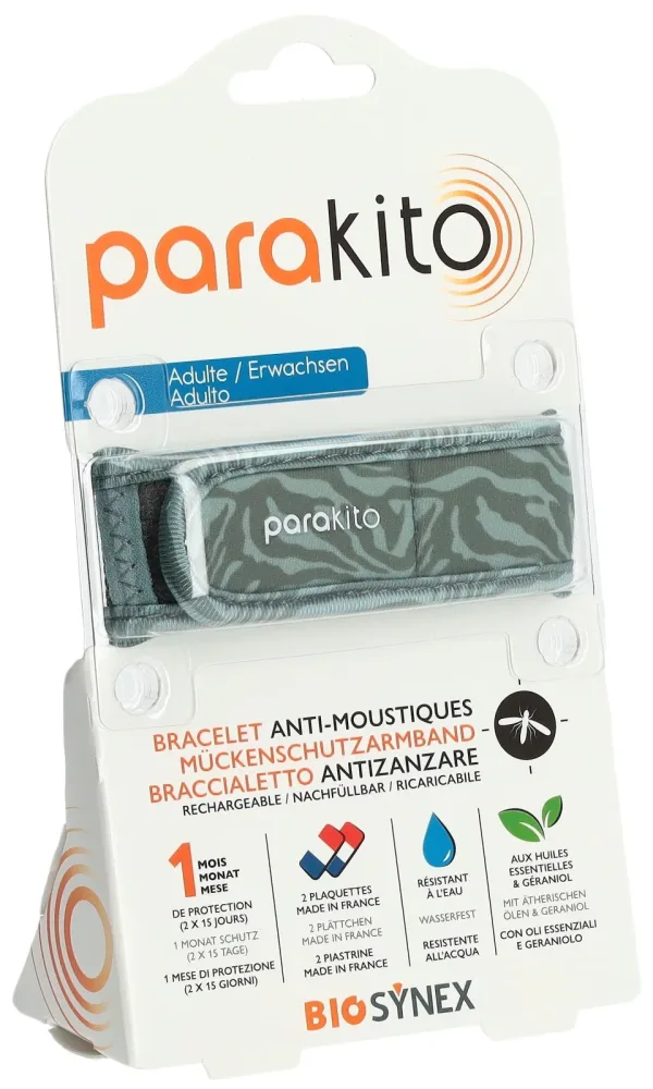 parakito Mückenarmband Erwachsene Optik Camouflage (1 Stk)