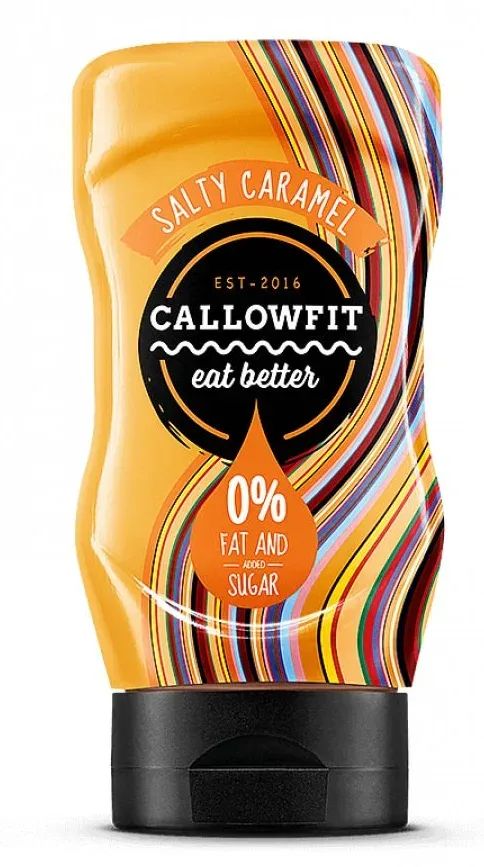 Callowfit Salty Caramel Sauce (300ml)