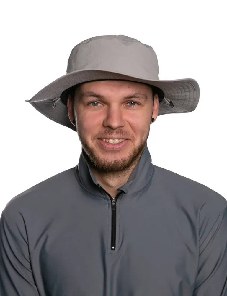 iq-uv UV Schutz Sonnenhut recycelt grau (1 Stk)
