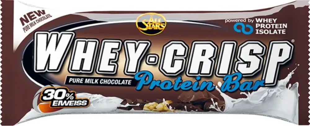 All Stars Whey-Crisp Protein Bar Chocolate (50g)